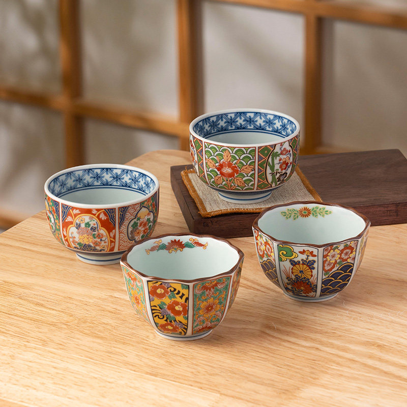 美浓烧日本进口宫廷风茶具茶杯