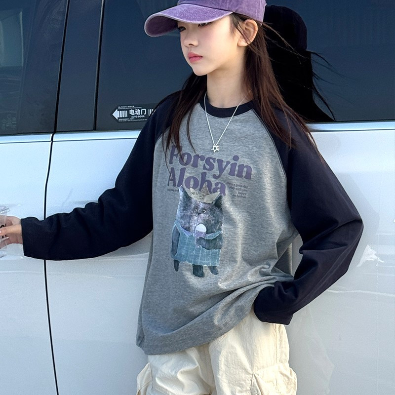 女童打底衫2026新款春装洋气超好看韩系卫衣女孩独特漂亮长袖T恤,童装/婴儿装/亲子装,T恤,淘宝优惠券,粉丝福利购,淘宝优惠卷