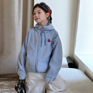 女童外套2026新款秋季初中生流行爆款巨好看衣服儿童洋气时髦穿搭