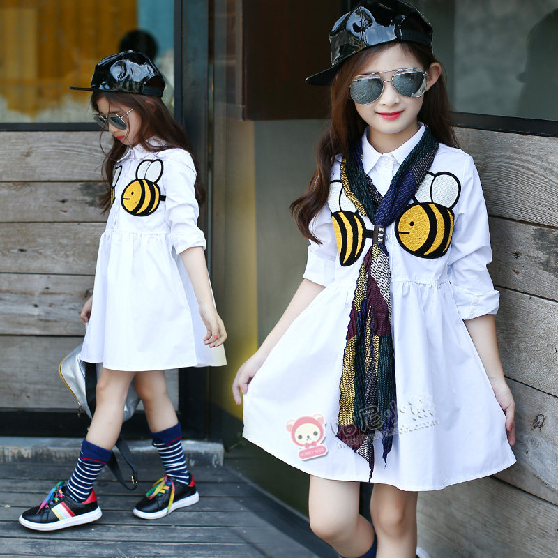 Chemise fille à manche longue - Ref 2087456 Image 1