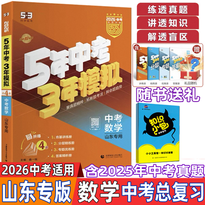 曲一线山东中考总复习专项练习册