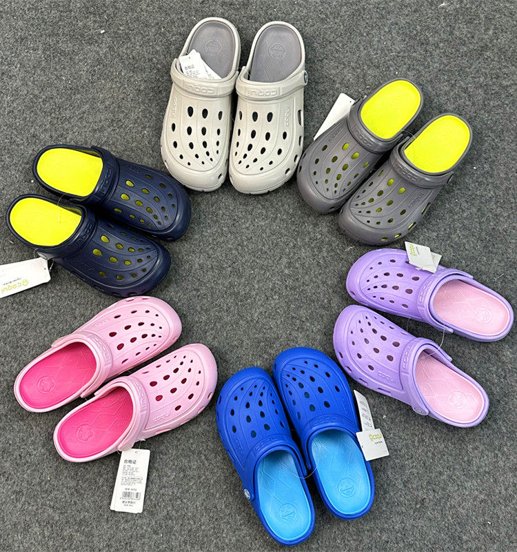 情侣款减震环保无味防滑舒适eva洞洞鞋外穿轻便透气减震紫色可拆,户外/登山/野营/旅行用品,沙滩鞋/凉鞋/拖鞋,淘宝优惠券,粉丝福利购,淘宝优惠卷