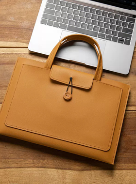 微软Surface Pro 9笔记本电脑包Laptop4平板5手提Go3防水皮内胆包12.3英寸7苹果15.6寸收纳袋macbook Air13.6