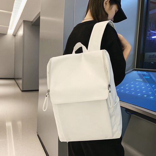 格莱斯笔记本电脑双肩包pu简约
