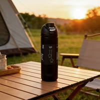 Owala Freesip insulated cup, new straw cup, sports water cup, portable cup, large-capacity cold insulation cup thumbnail 7