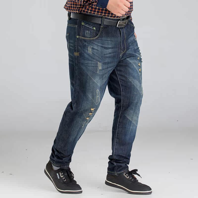 Jeans pour grands chantiers droite en vrac en coton - Ref 1464319 Image 5