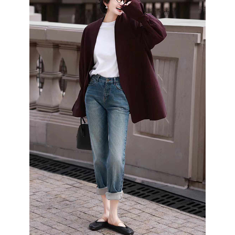 大牌套装上衣外套牛仔裤