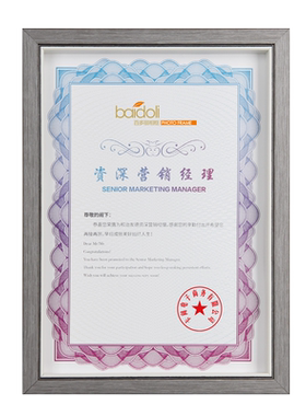 企业年会荣誉证书设计打印