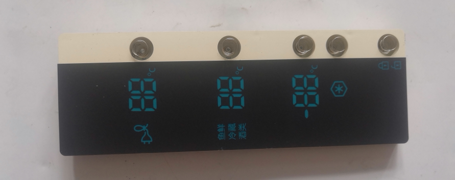 适用三星对开门冰箱RSG5NFSW1显示摸板DA92-0051A