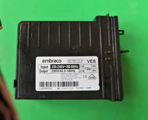 适用EMBRACO SVES11CPS 冰箱变频压缩机驱动变频板 VES245610F00