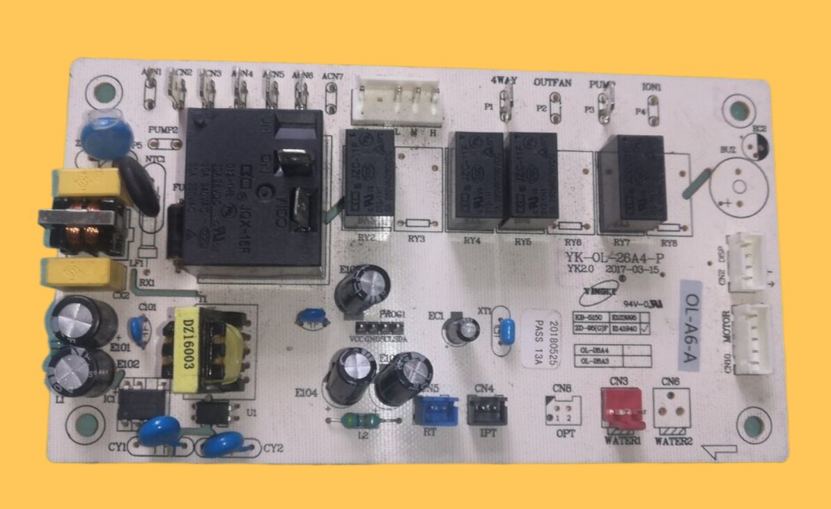 适用志高空调挂机电路板主板控制板YK-OL-26A4-P
