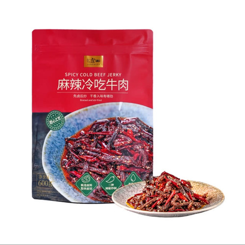 山姆代购寇大香麻辣冷吃牛肉