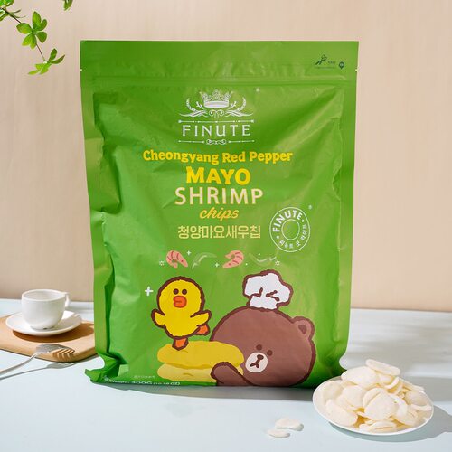 山姆代购青阳辣椒蒜味虾片300g