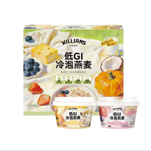 山姆代购低GI冷泡燕麦