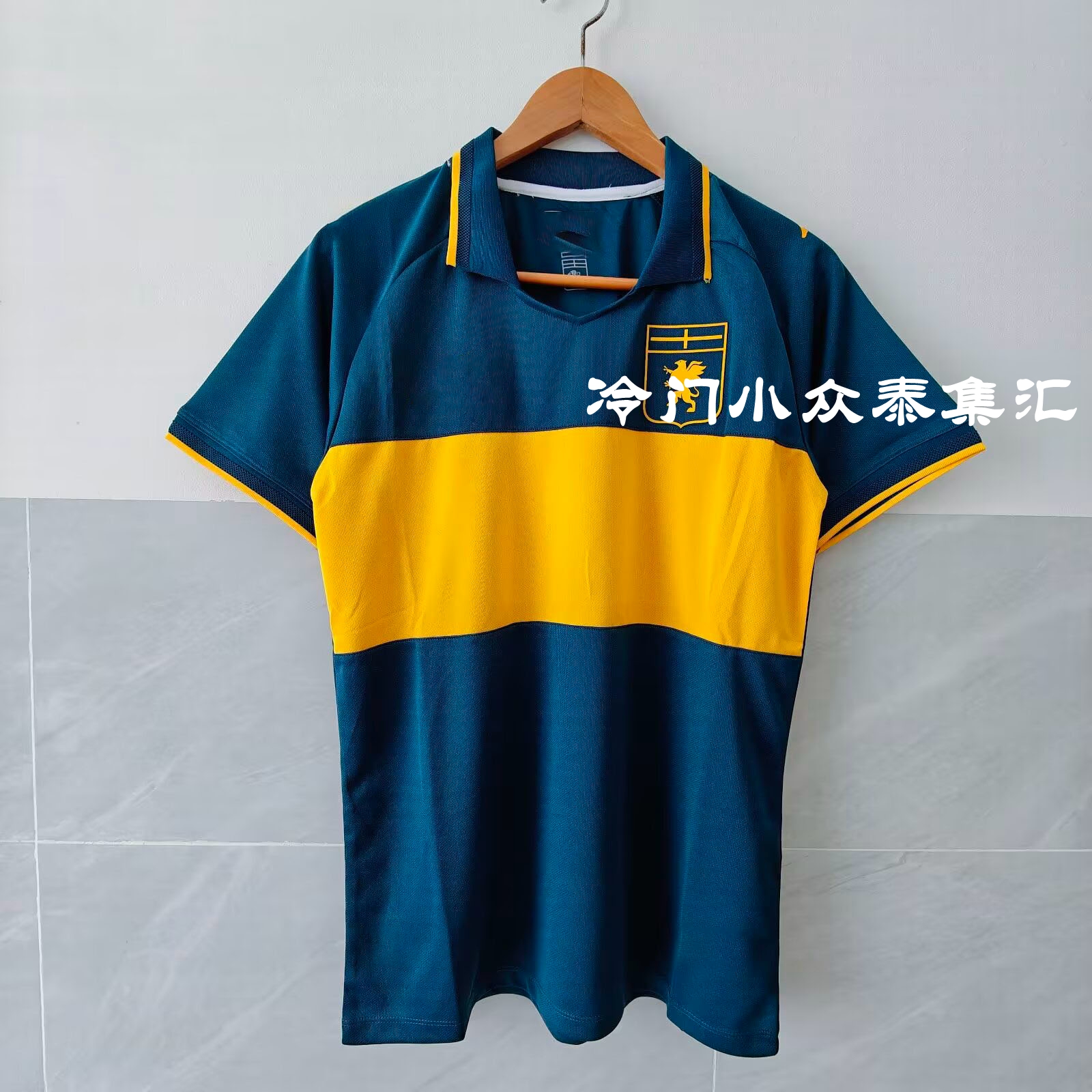 25-26新款冷门热那亚特别版球衣短袖速干足球服单件球迷版训练服