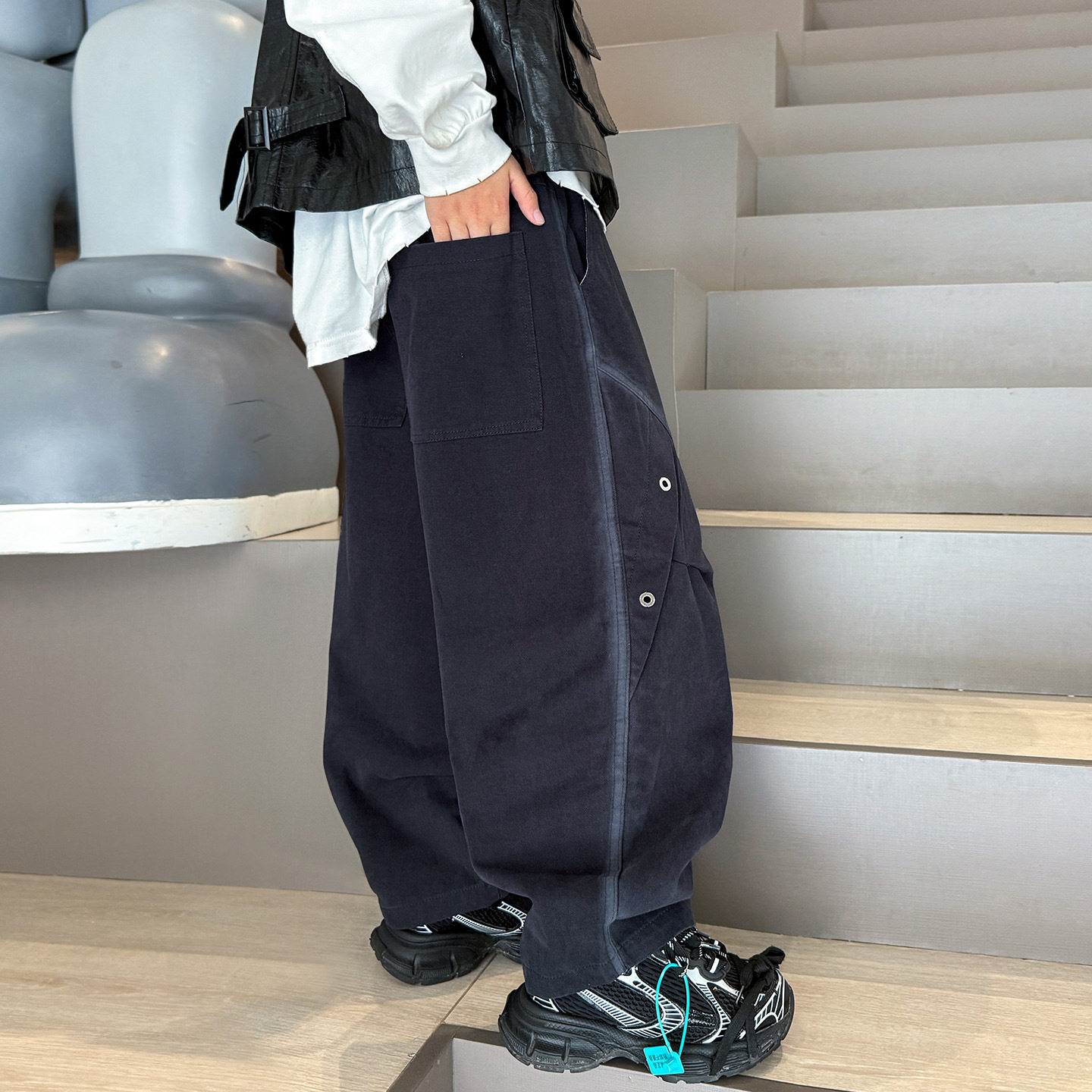 男童裤子春季炸街儿童休闲裤2026