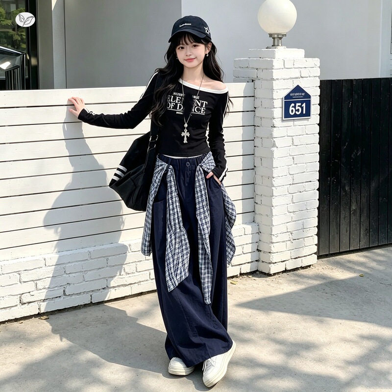 女童套装2026秋季新款中大儿童一