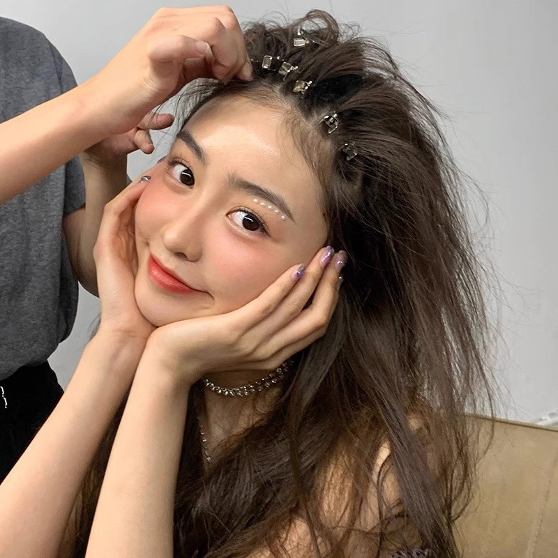 发根头发蓬松卡子无痕发夹刘海鸭