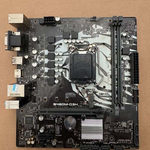 议价圣骑B460M-D3H主板，LGA1200接口，支持10/1可维修