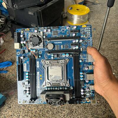 议价外星人x79主板cpu i7-3960X板U 实物如图可维修翻新