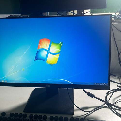 议价HKC 惠科 MB24V1液晶显示器。黑色24寸无边框可维修翻新
