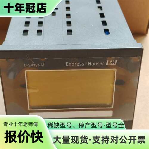 议价CLM223-ID8105 E+H恩德斯豪斯LIQUISY可维修翻新