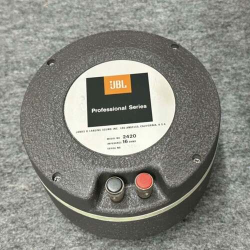 议价JBL 2420 专业系列中音驱动头一对，16欧姆，全，可维修翻新
