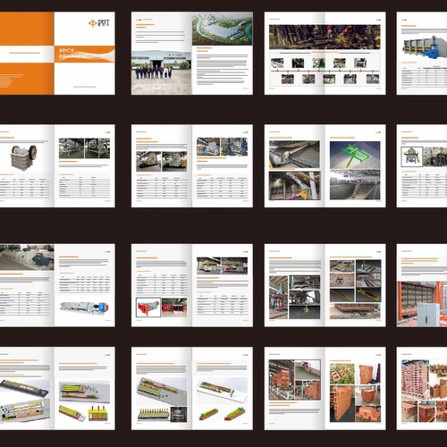 制砖机械齿辊破碎机对辊机给料机搅拌挤出机轮碾机窑车清扫机画册