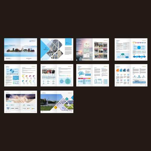 人力资源人事外包劳务派遣画册猎头公司图册劳务外包画册设计印刷