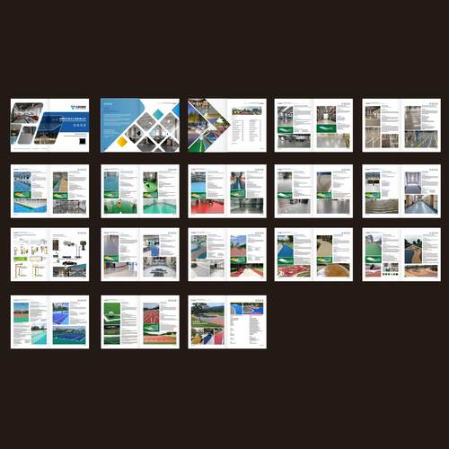 地坪环氧胶粘石露骨料水洗石沥青改色砂基路面陶瓷颗粒画册设计印