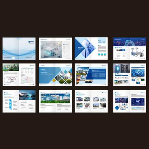 新能源储能画册储能运营管理风能风电储能光伏储能宣传册设计印刷