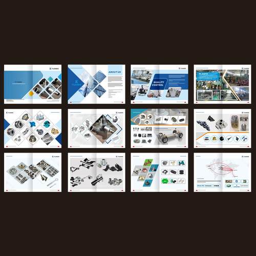 工程机械设备公司画册机械配件零部件汽车部件画册宣传册设计印刷
