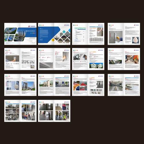 内外墙砂灰石膏材料腻子瓷砖胶抗裂砂浆地面材料自流平界面剂画册