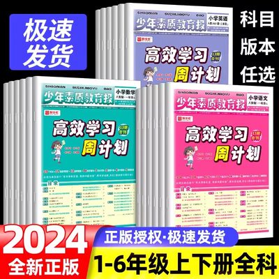 高效学习周计划小学同步测试