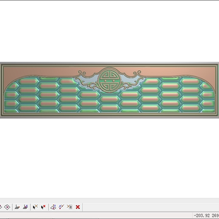 博古线条横板衣柜门板精雕图灰度图浮雕图新中式门板背板花板新款