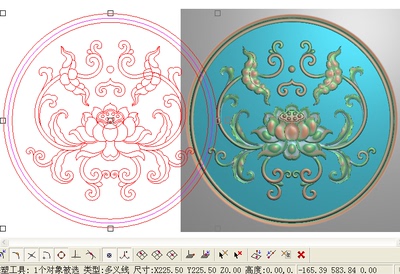 门板荷花精雕图浮雕雕刻图灰度图中板四季花 沙发靠背 圆莲花背板