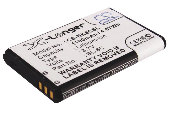 厂家直供CS适用诺基亚 2115i 2116 BL-6C手机电池