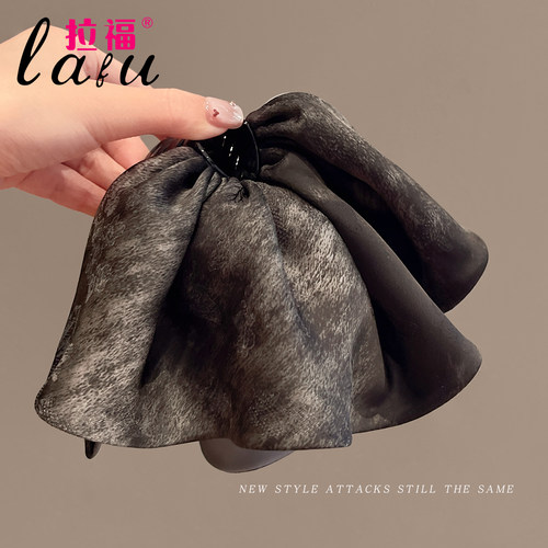 高级感抓夹女小号发夹后脑勺发卡