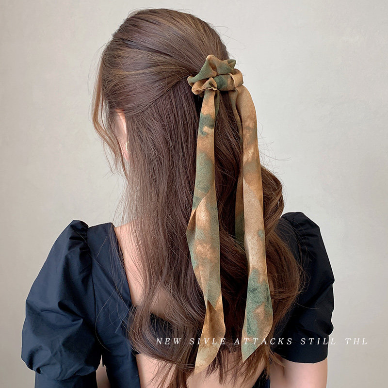 2025年新款ins网红扎头绳带绑发飘带丝巾发带发绳马尾发圈皮筋女,饰品/流行首饰/时尚饰品新,发饰,淘宝优惠券,粉丝福利购,淘宝优惠卷