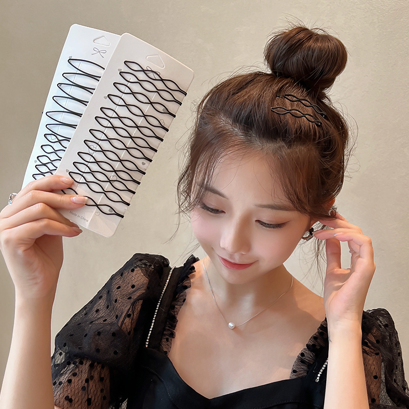 侧边刘海发卡秋冬一字夹