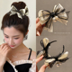 蝴蝶结发夹女大号抓夹后脑勺丸子头盘发神器头发鲨鱼夹子发卡头饰