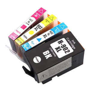 雄彩适用惠普902XL墨盒HP Officejet Pro 6960/6961/6962/6963/6954/6964/6965彩色打印机一体机墨盒油墨水盒