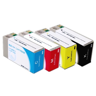 雄彩适用爱普生SJIC24P SJIC23P SJIC22P油墨盒EPSON TM-C3500 TM-C3510 TM-C3520彩色标签打印机墨盒墨水盒