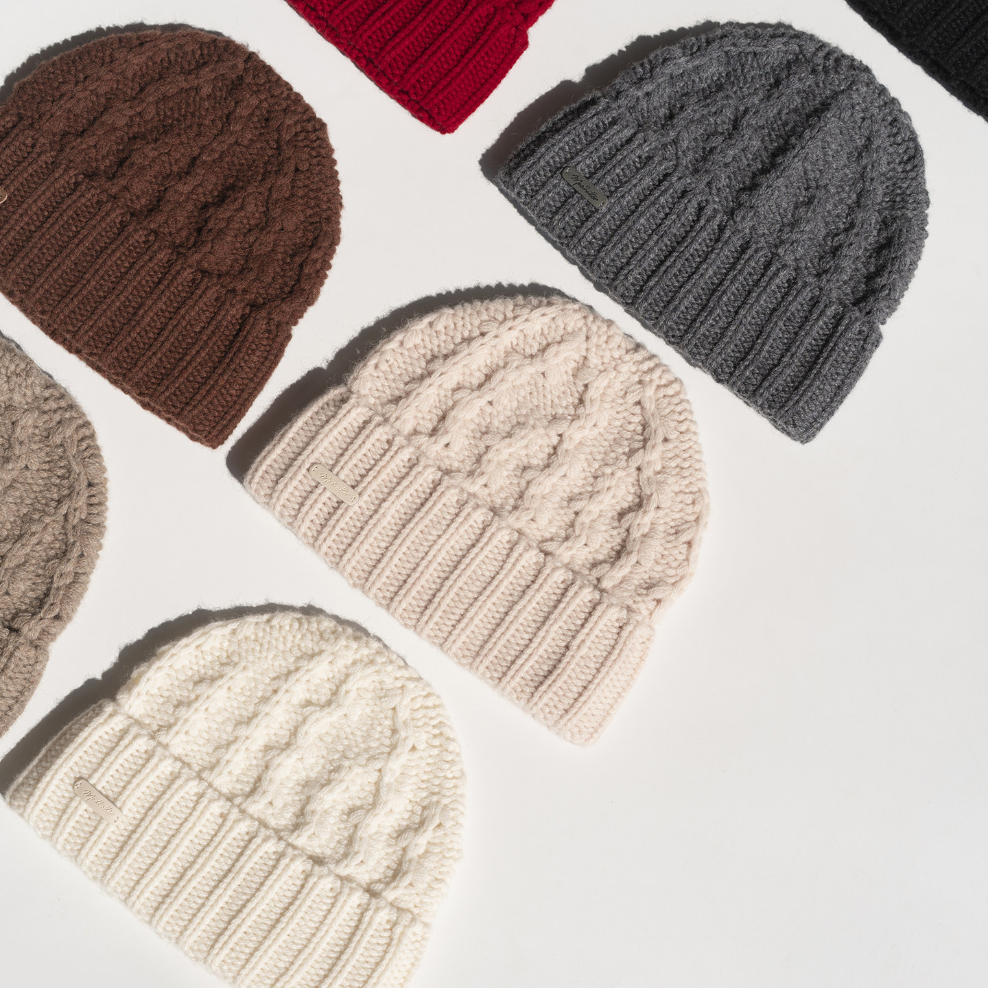 疯帽子 韩版纯羊毛针织帽子复古麻花毛线帽逛街包头帽 秋冬新品