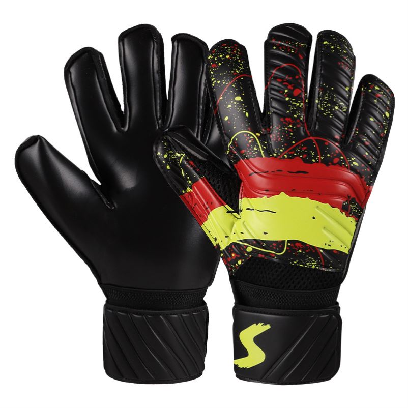 PU橡胶足球守门员手套门将成人