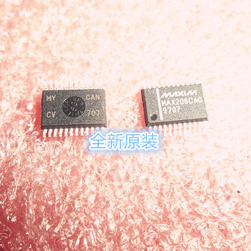 MAX208CAG SSOP24 全新原装 接口  驱动器 接收器 收发器