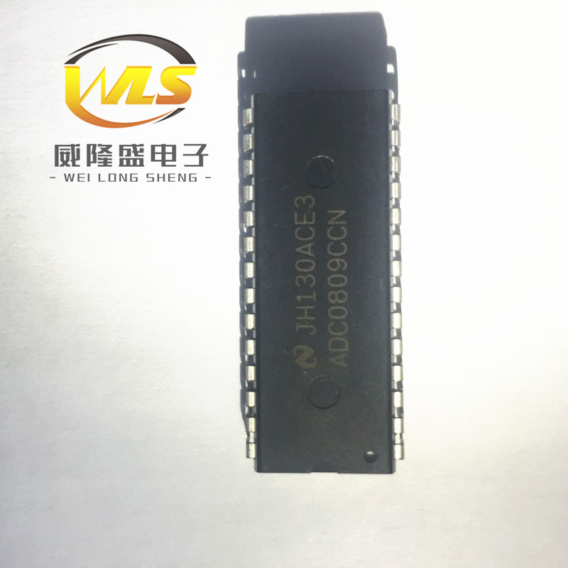 ADC0809CN DIP-28 全新原装进口 国半模数转换芯片 一只起售