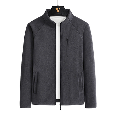 鸟家同款】男秋冬抓绒衣商务休闲