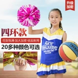 Flower Ball La La Team с цветочной ручкой детской ручки с четырьмя квадратными танцами танцующими чирлидинг мяч