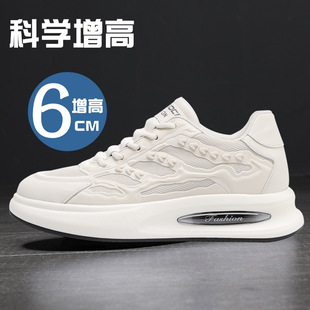 卓高乐秋季爆款男士增高休闲鞋男英伦风增高鞋厚底休闲鞋男鞋板鞋